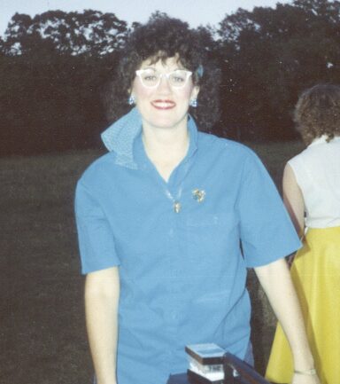 Sherri as a young woman